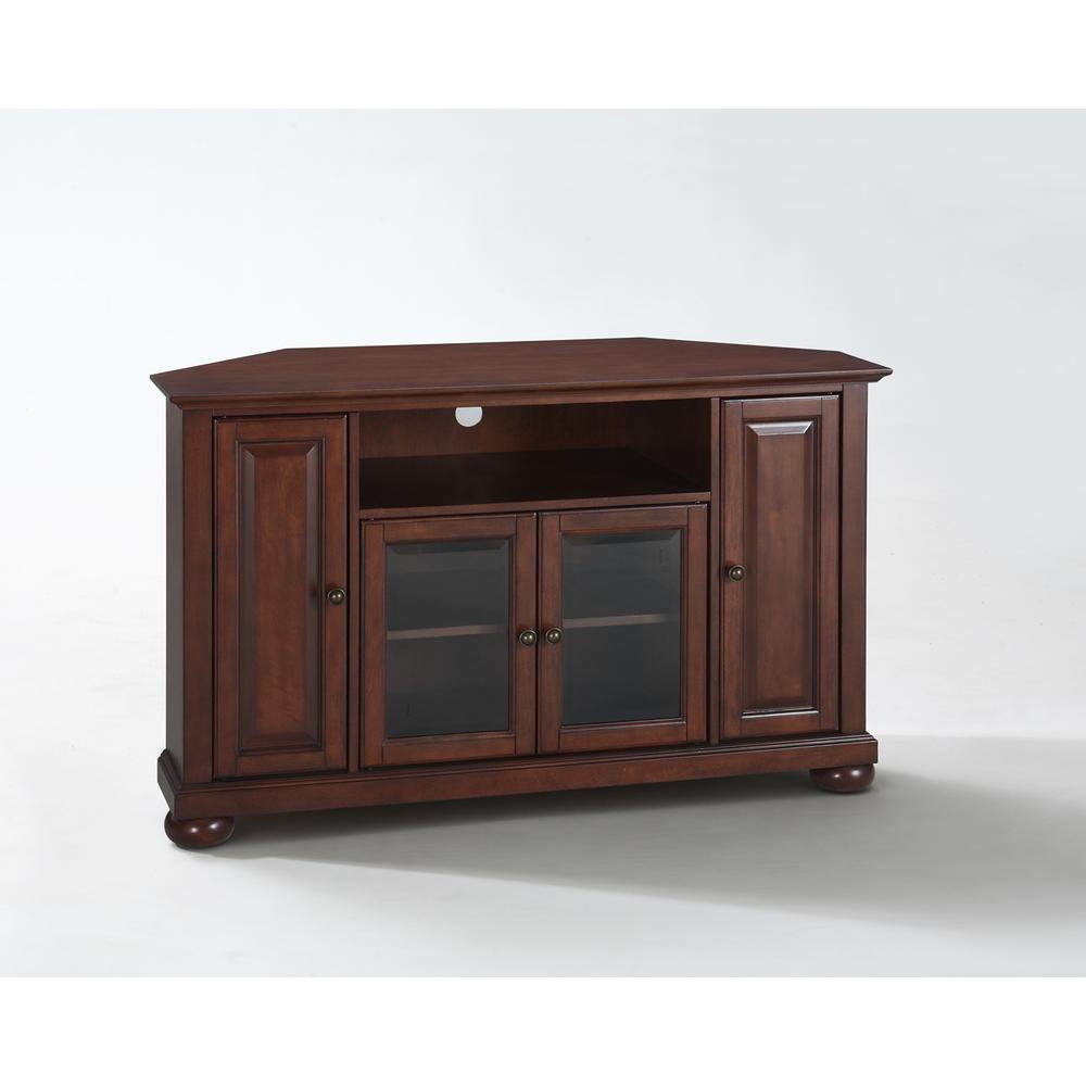 Alexandria 48" Corner Tv Stand Mahogany