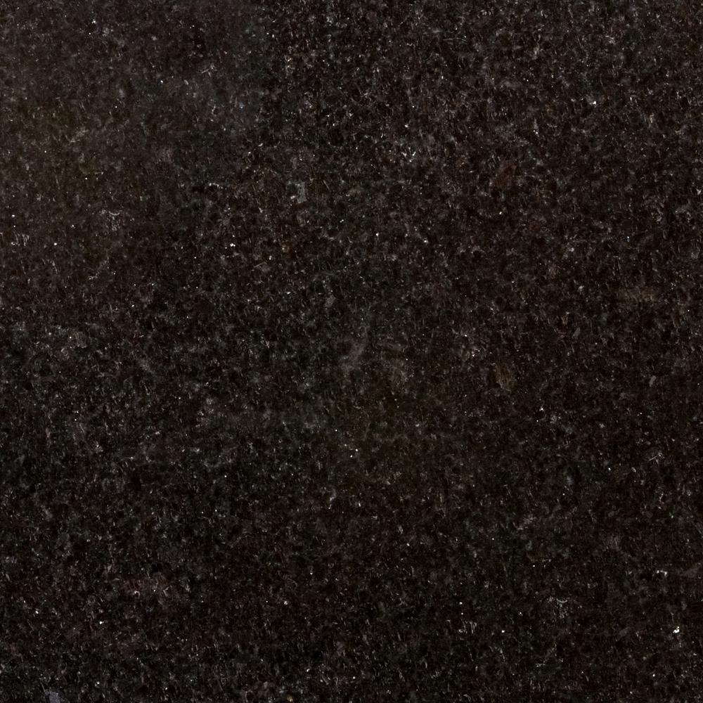 Alexandria Granite Top Full Size Kitchen Island/Cart Mahogany/Black