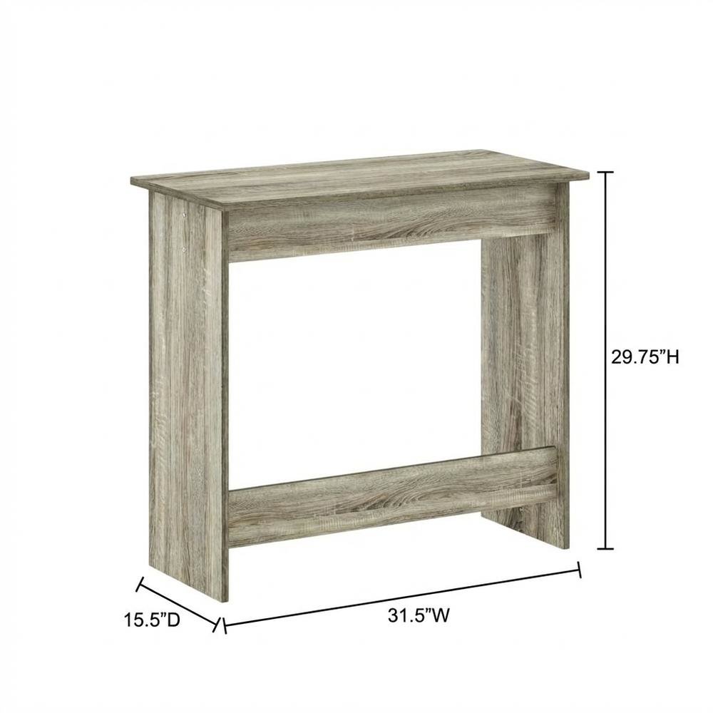 Sonoma Oak Study Table with Compact Design and Durable Construction