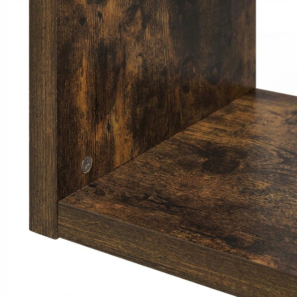 Wooden bookcase with clean design for versatile storage