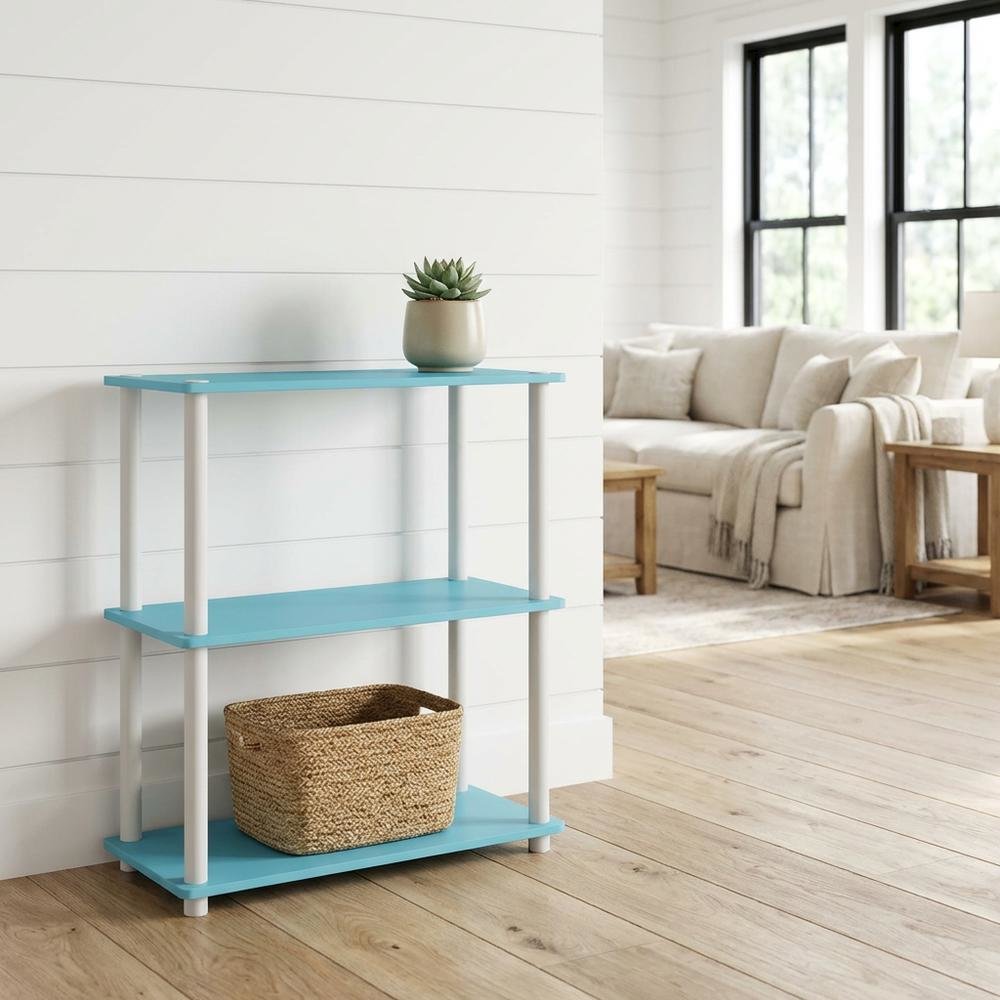 Wood Bookcase with Adjustable Shelves for Durable Storage