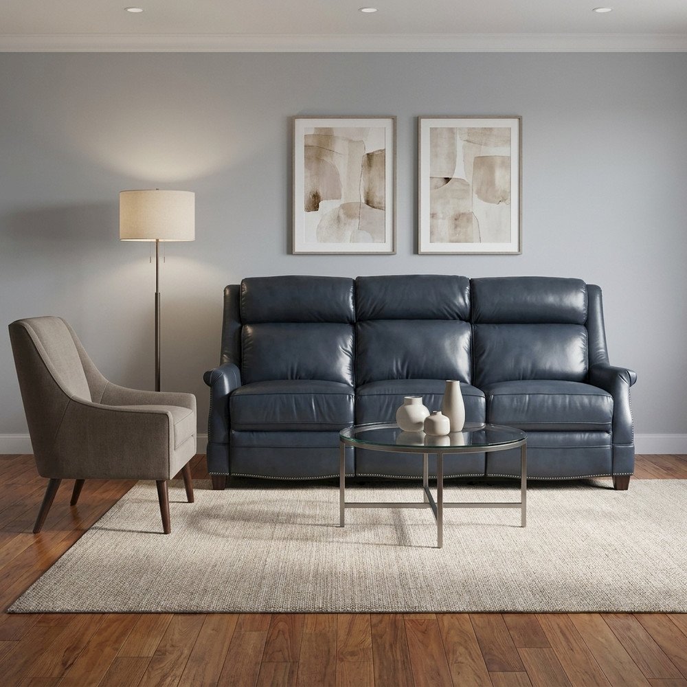 Warrendale Power Reclining Sofa w/Power Head Rests