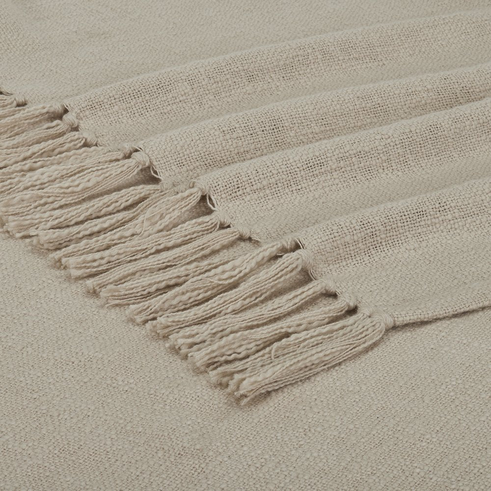 Curtis 70X50 Throw, Beige