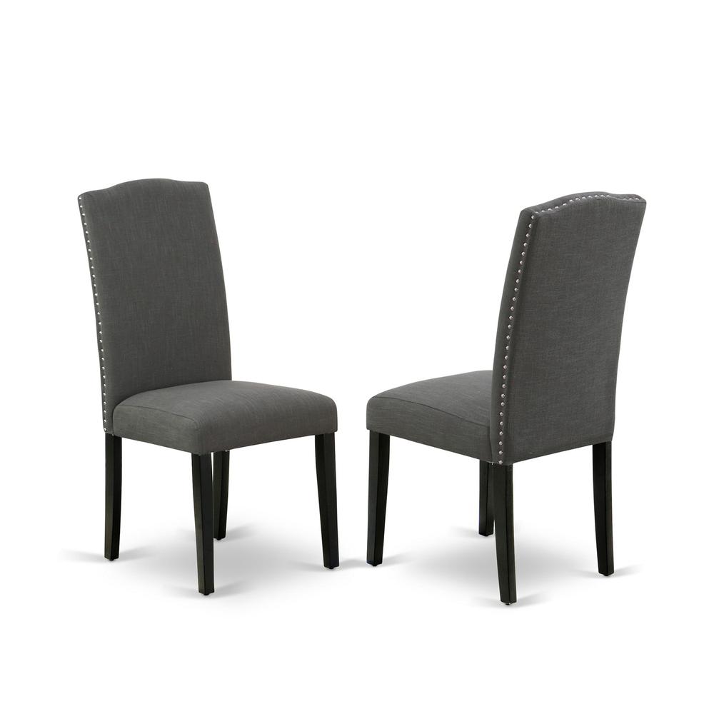 Dining Room Set Black, DLEN5-BLK-20