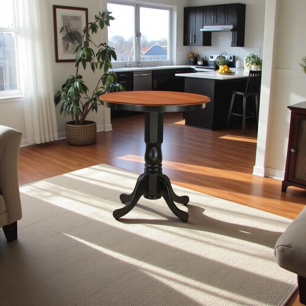 Elegant Wooden Dining Table for Small Spaces – Compact Kitchen Table