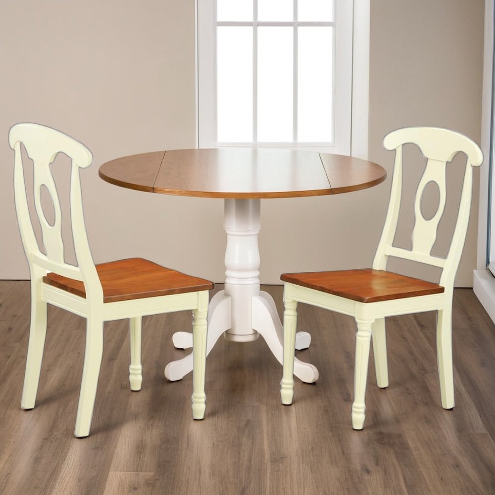 Elegant Wooden Dining Chair Set of 2 for Kitchen and Dining Room