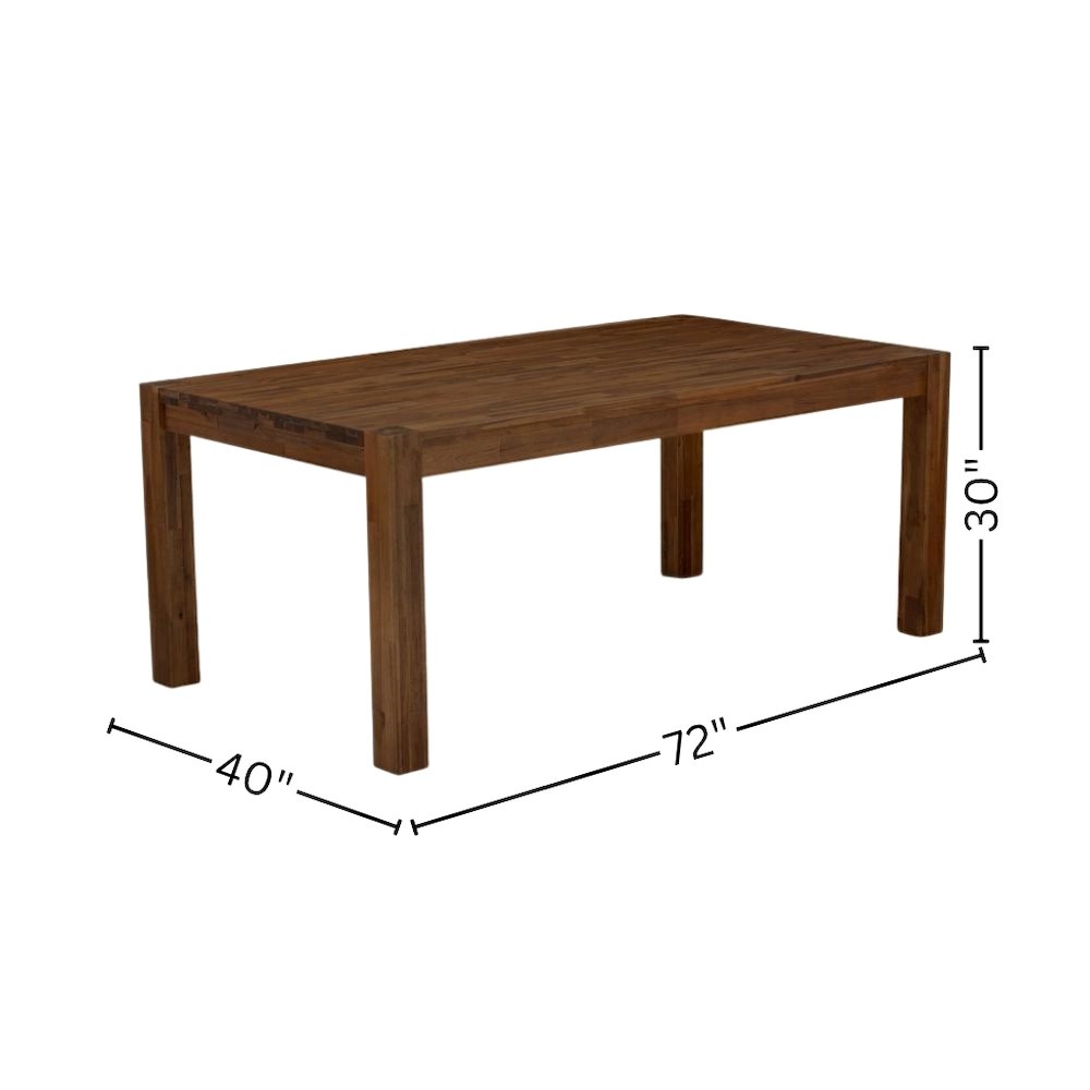 Large Antique Walnut Wood Dining Table, Traditional Rectangular Design