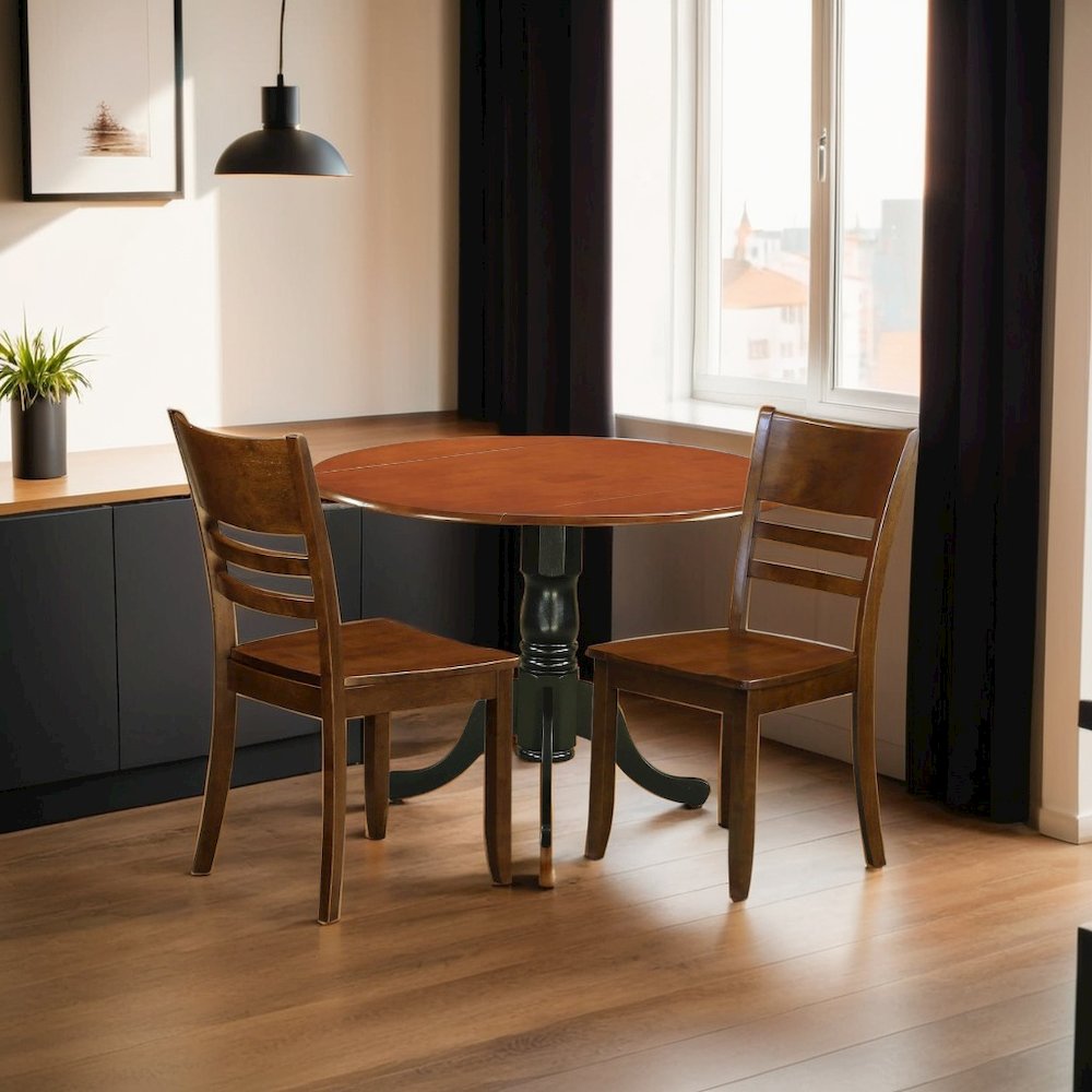Elegant Wooden Dining Chairs Set of 2 for Kitchen and Dining Room