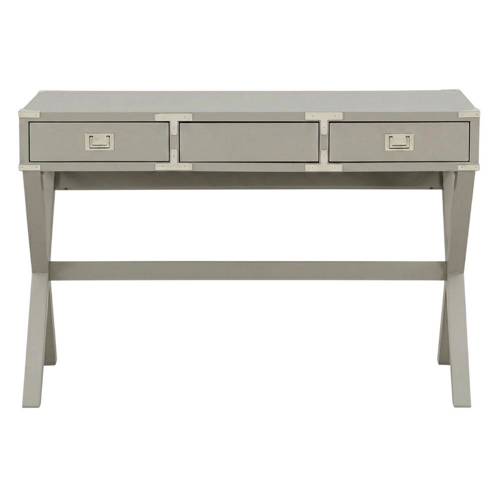 Wood Finish Desk in Natural Oak Finish for Home Office