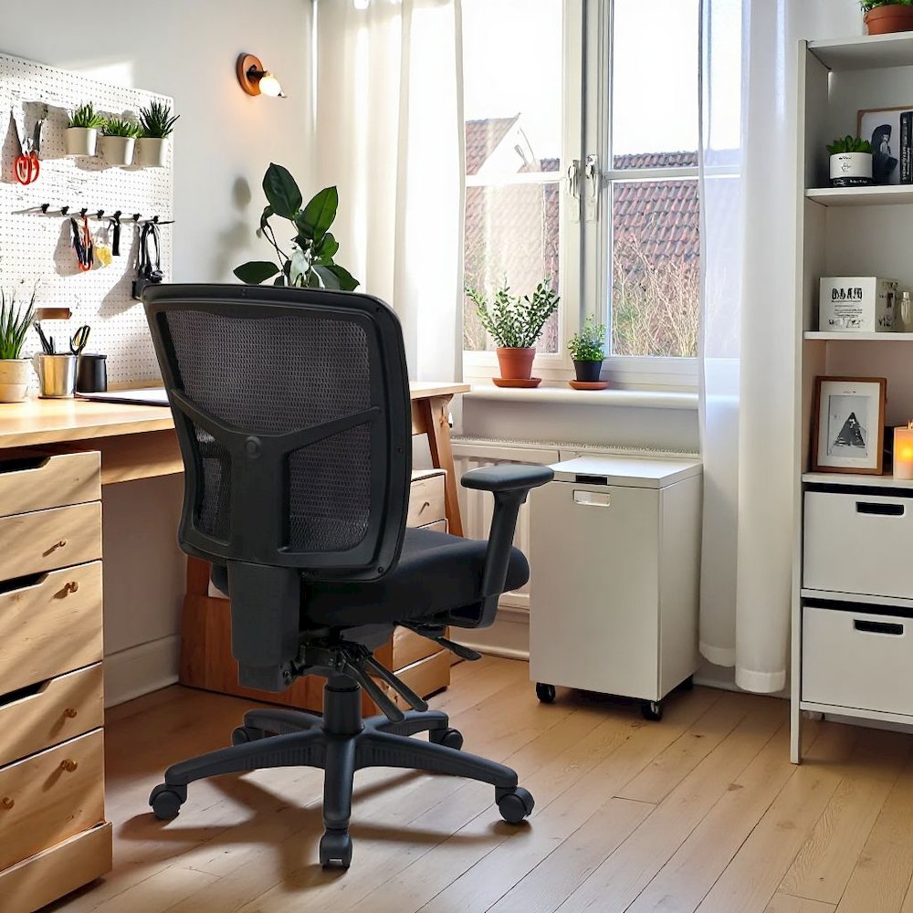 Ergonomic Mesh Office Chair – Mid-Back Desk Chair