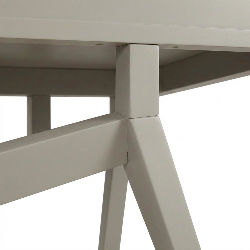 Wood Finish Desk in Natural Oak Finish for Home Office