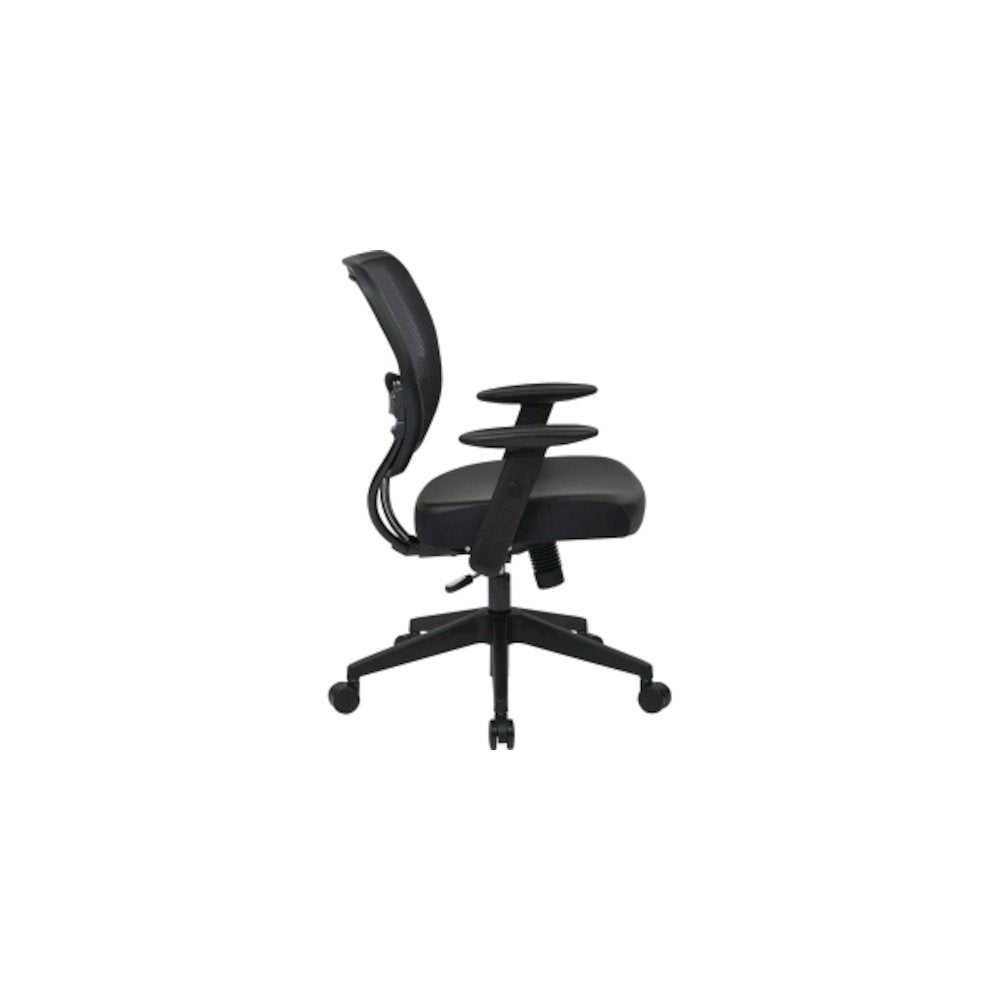 Ergonomic Office Chair – Leather Home Office Desk Chair With Support