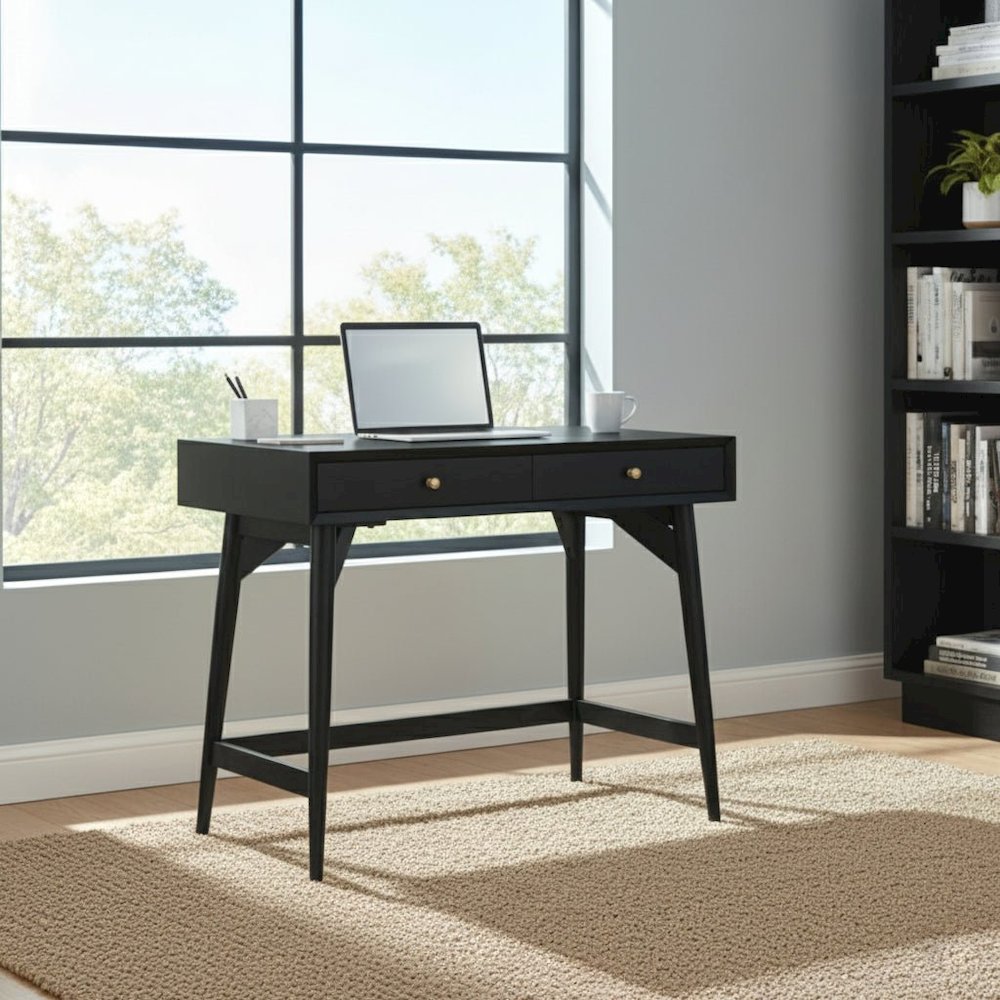 Flynn Mini Desk, Black