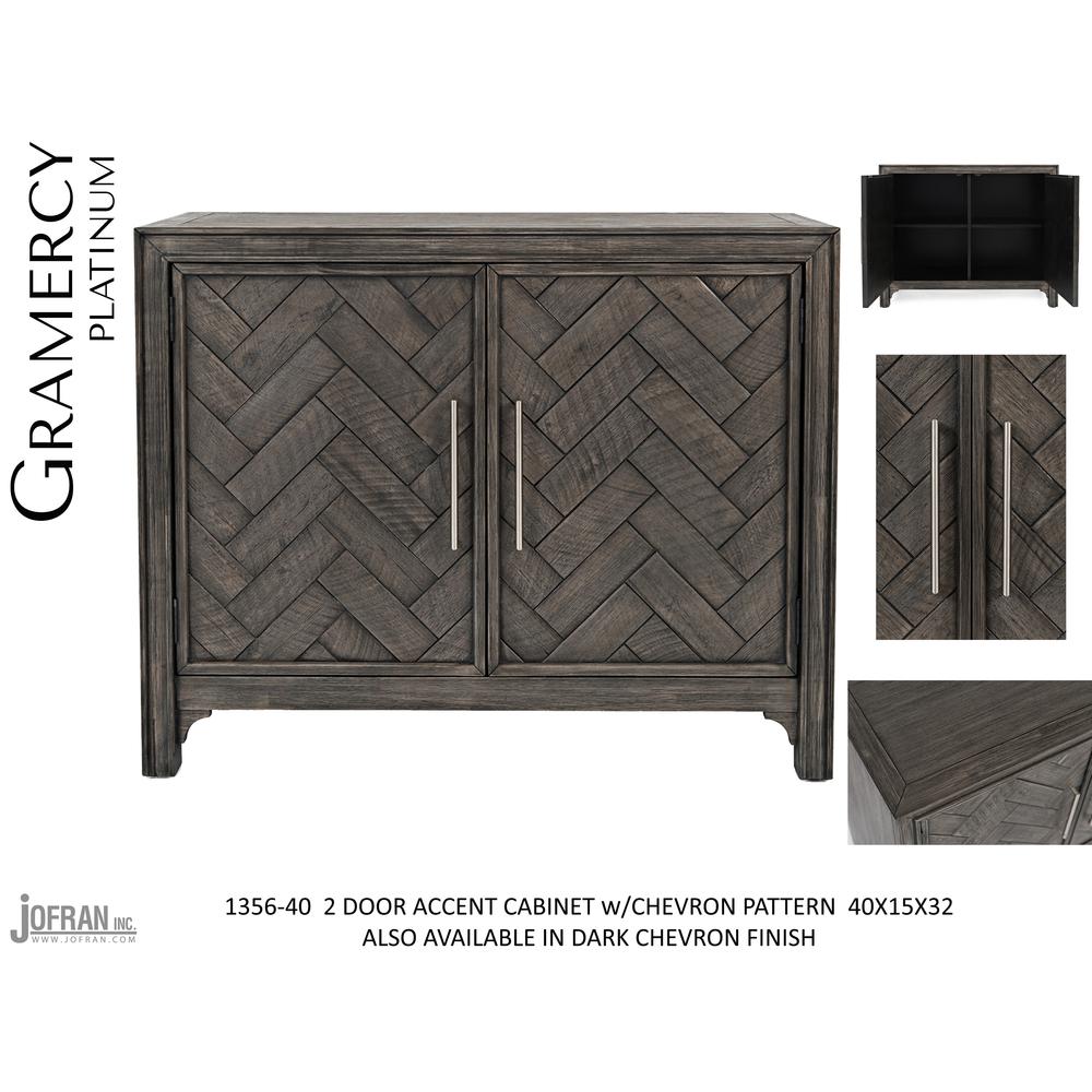 Platinum 2 Door Accent Cabinet