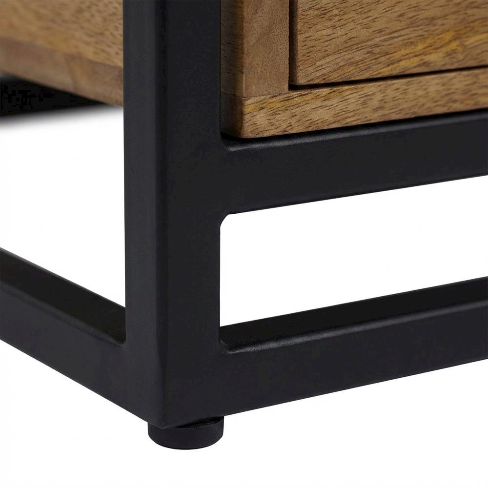 Checkerboard C-Table, Modern Accent Side and End Table for Living Room