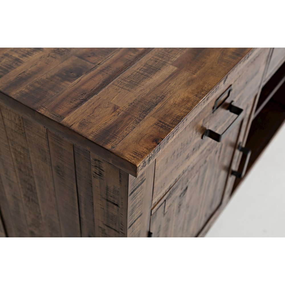 Cannon Valley Distressed Industrial 70" Media Unit