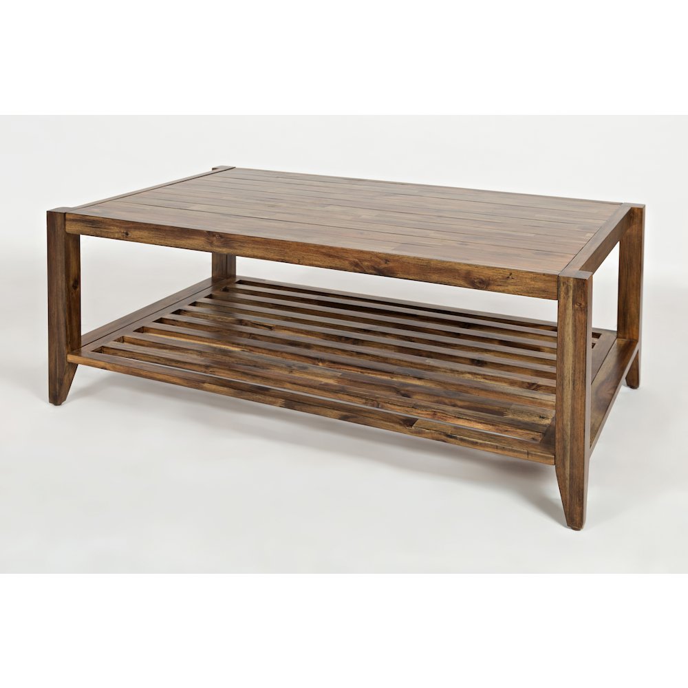 Beacon Street 45" Modern Essential Solid Wood Coffee Table