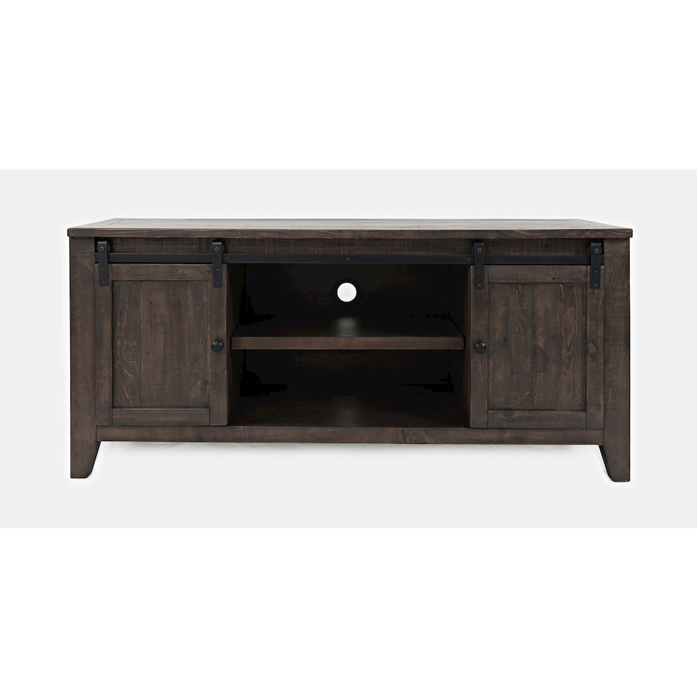 Madison County Rustic Reclaimed Pine Farmhouse 60" Barn Door Console