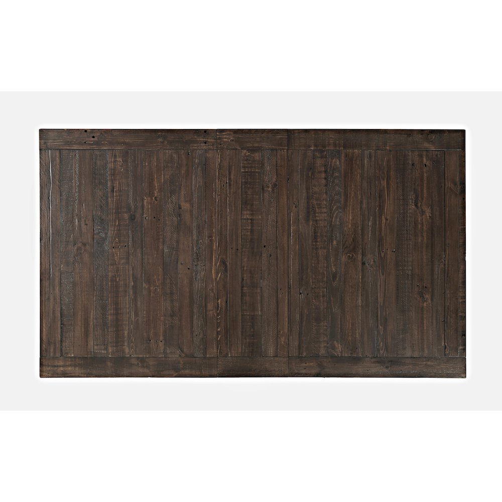 Rustic Reclaimed Solid Wood Farmhouse Adjustable Height 72" Dining Table