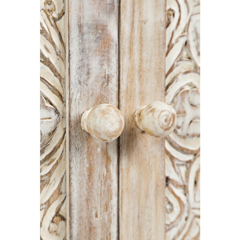Global Archive Hand Carved 32" Accent Chest
