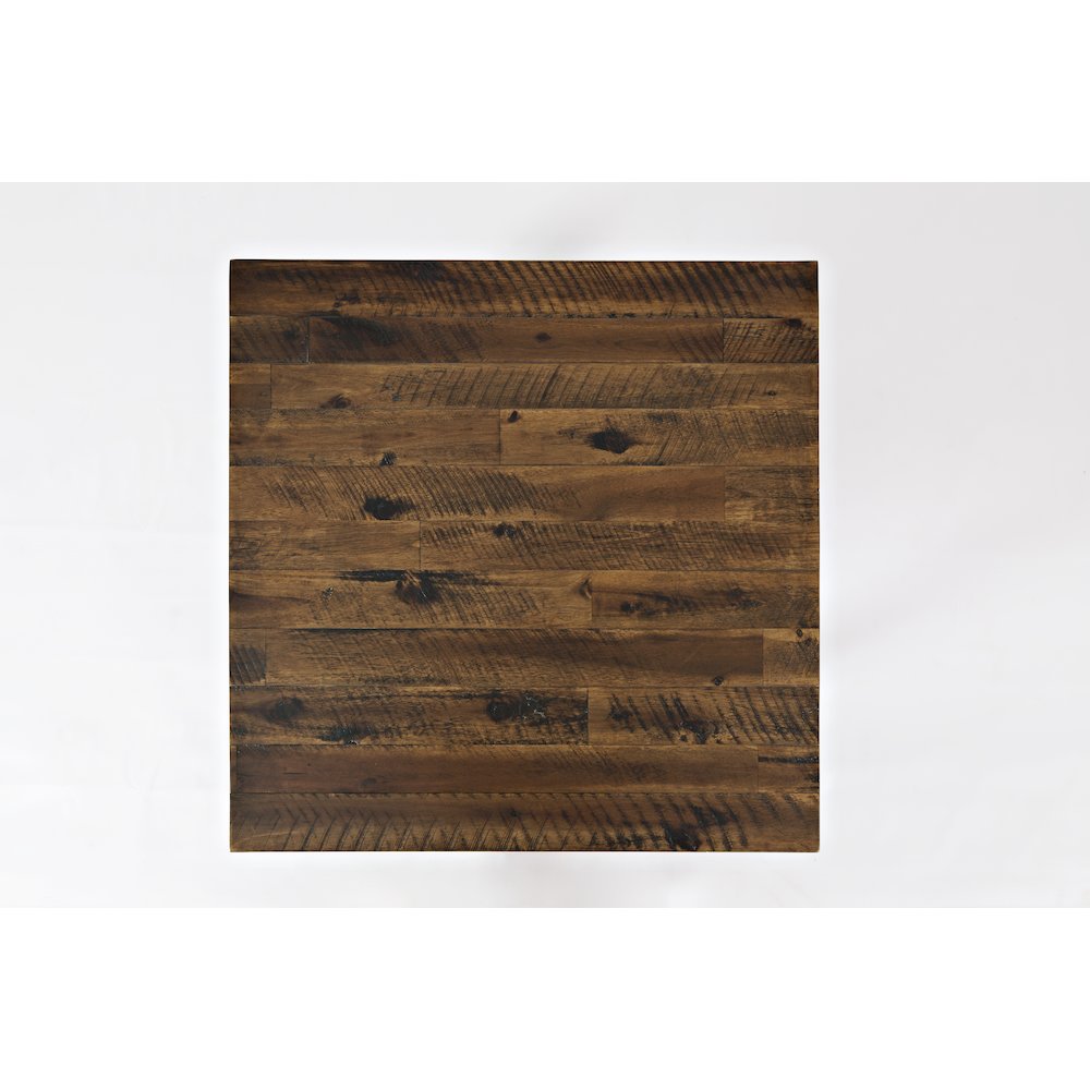 Artisan's Craft Rustic Farmhouse Distressed Solid Wood End Table