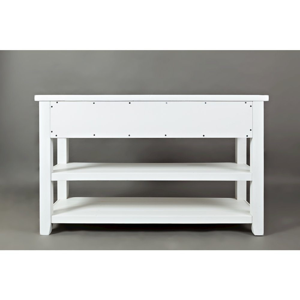 Artisan's Craft Rustic Farmhouse Distressed Solid Wood 50" Sofa Table