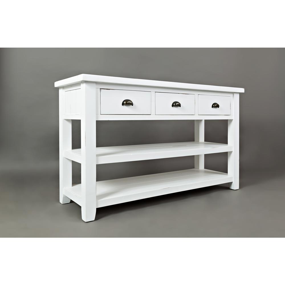 Sofa Table - Weathered White
