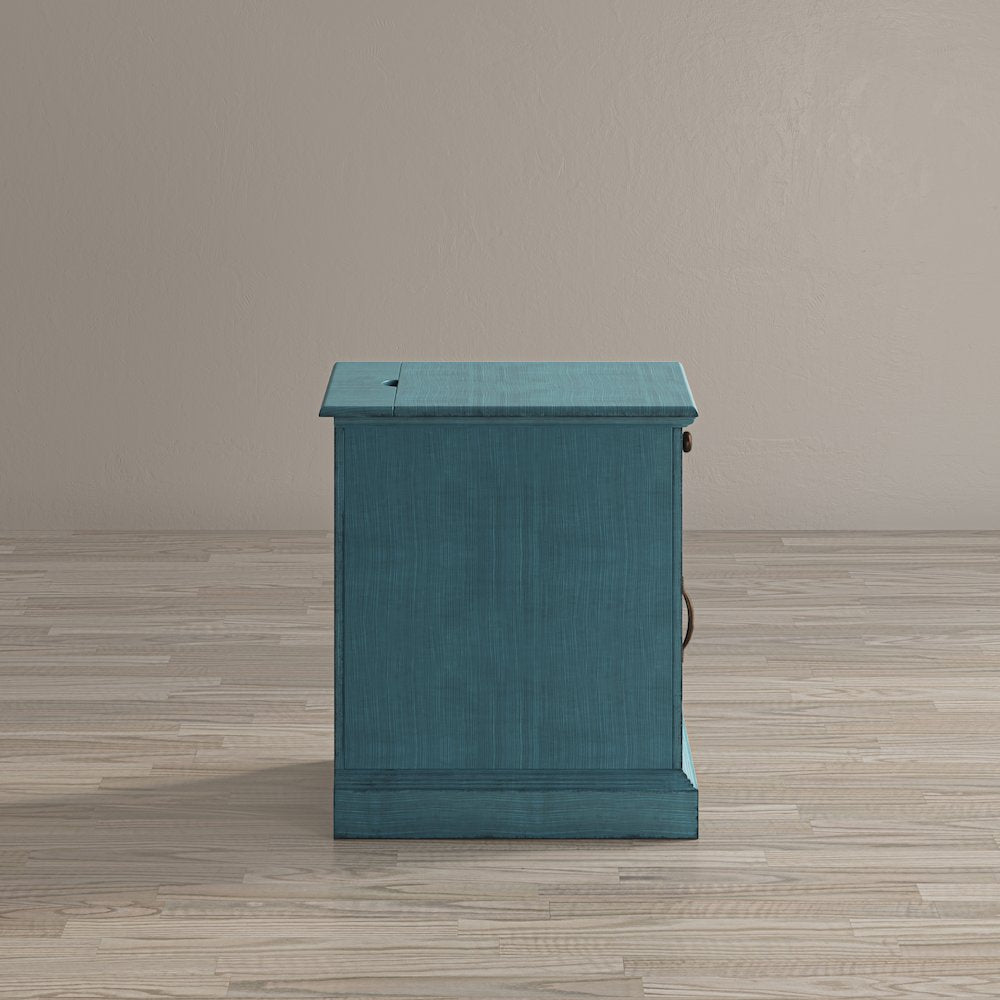 Craftsman USB Charging Chairside End Table