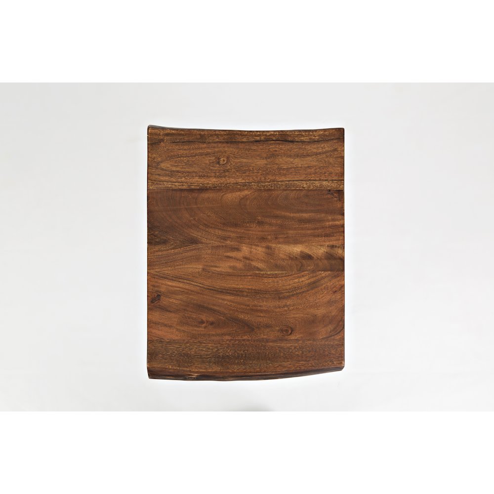 Nature's Edge Solid Acacia Chairside Table