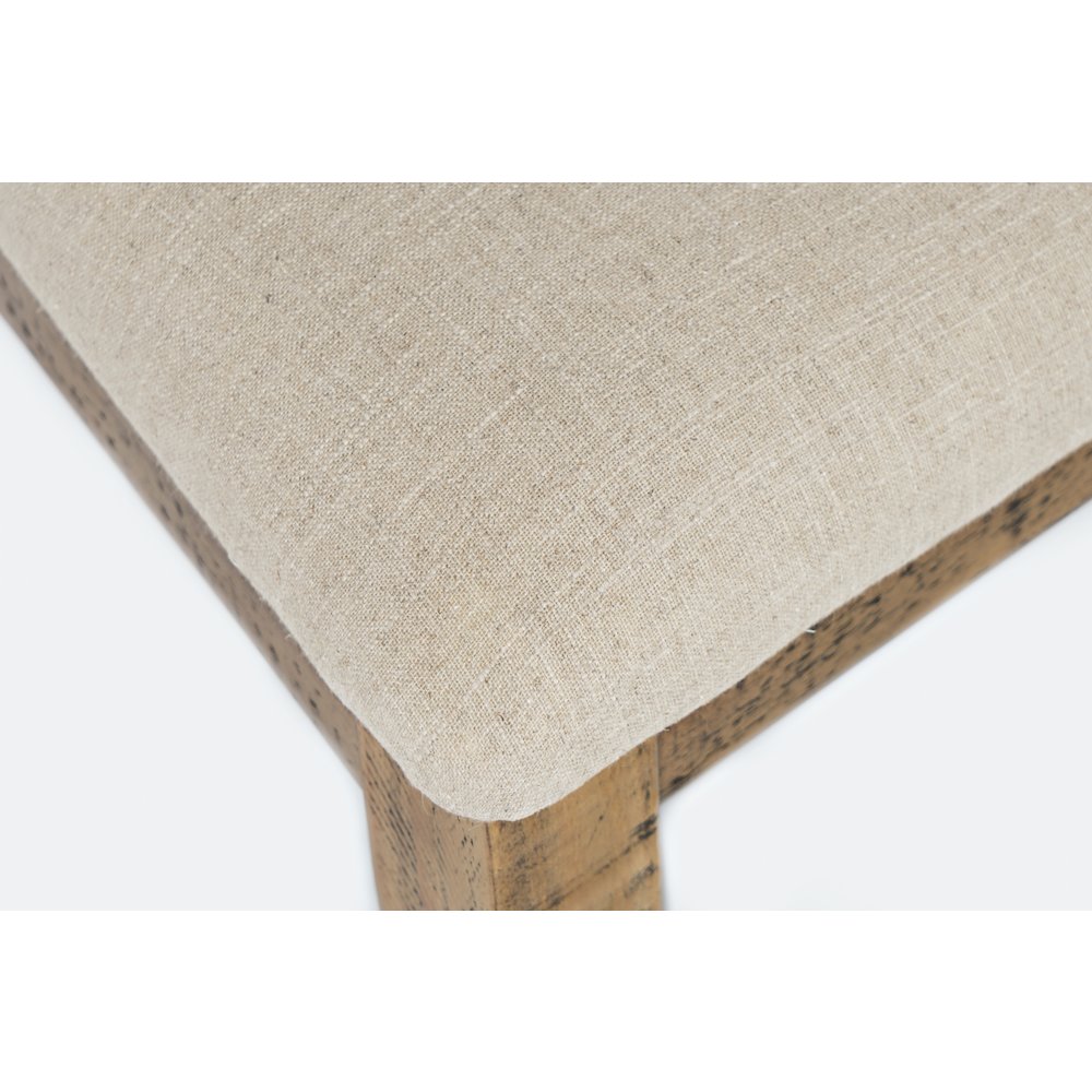 Rustic Distressed Pine Dining Chair (Set of 2)