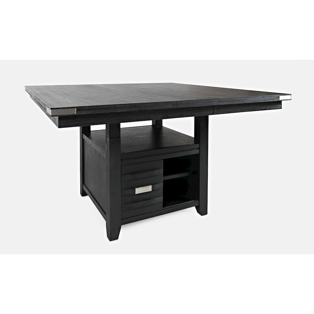 Altamonte Contemporary Adjustable Height Square 60" Storage Table