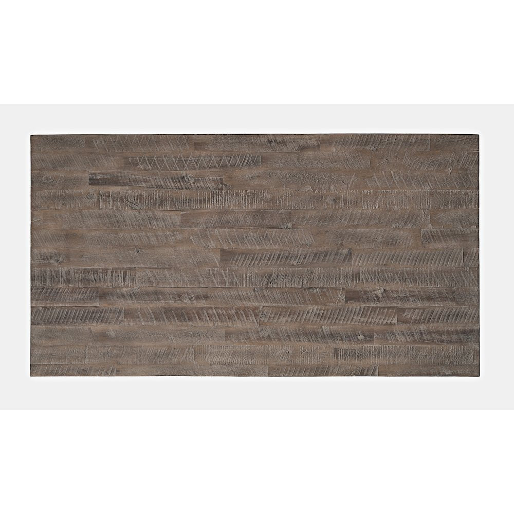 East Hampton Distressed 48" Solid Wood Coffee Table