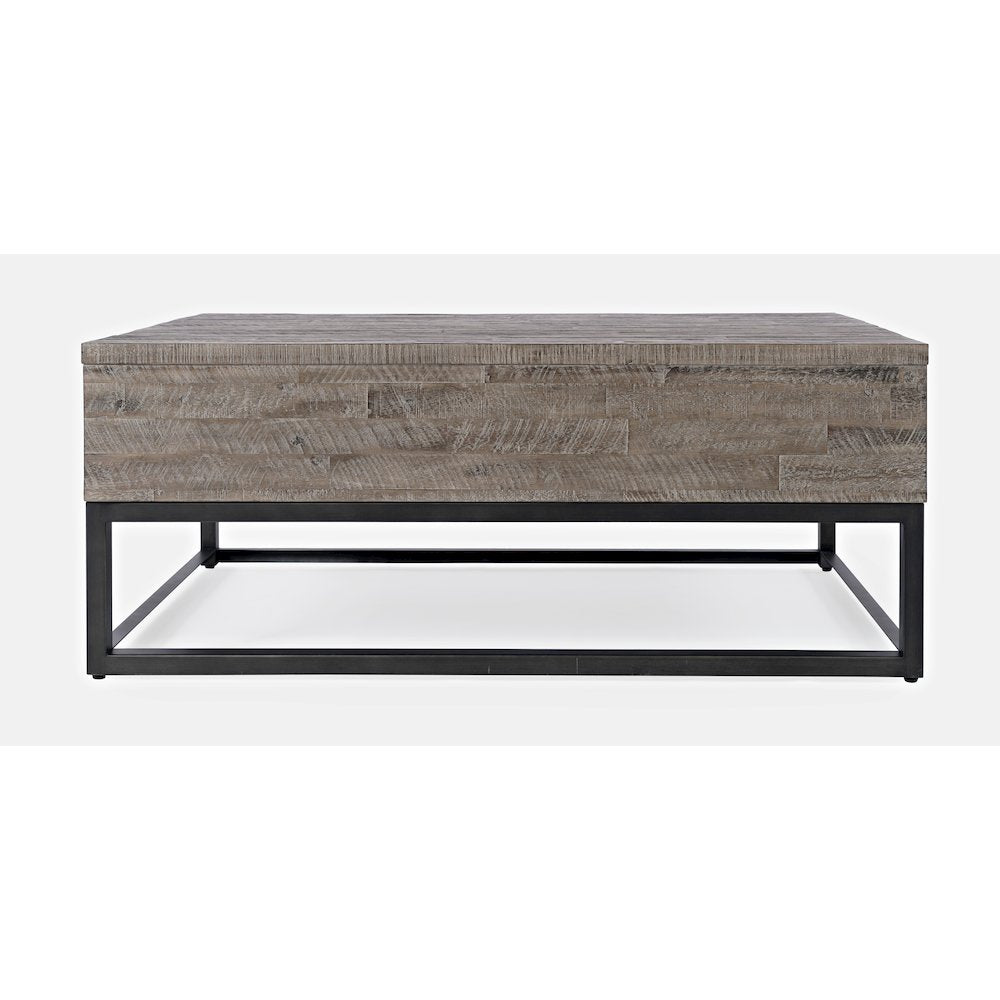 East Hampton Distressed Solid Wood Lift-Top Coffee Table