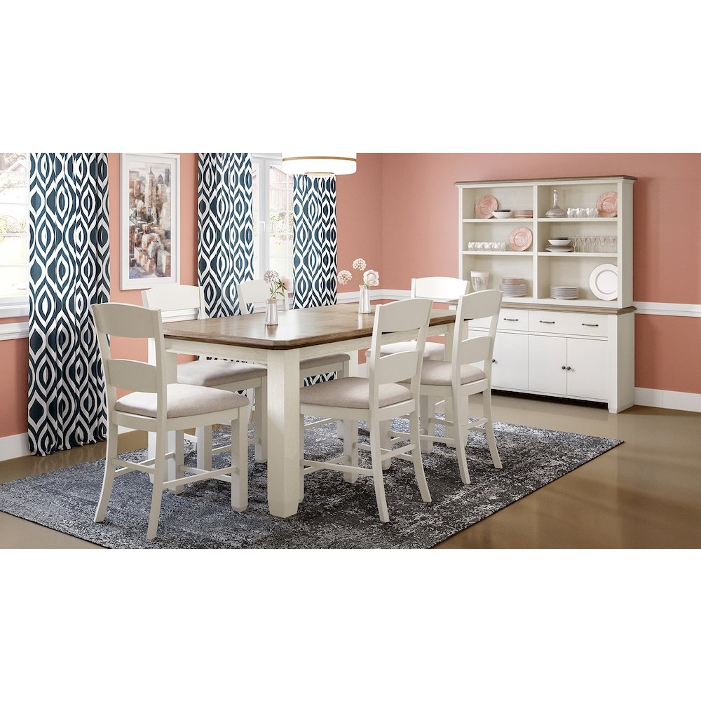 Dana Point Upholstered Ladderback Stool (Set of 2)