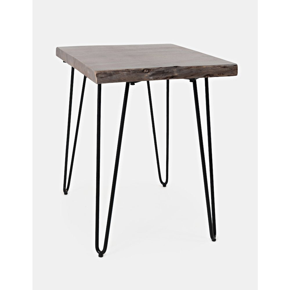 Nature's Edge Solid Acacia Chairside Table