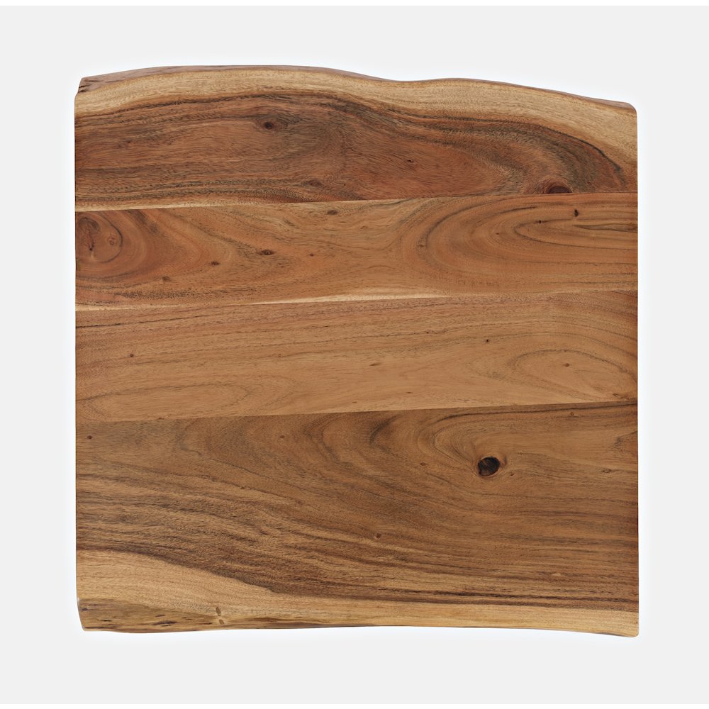 Nature's Edge 24'' Solid Acacia Square End Table