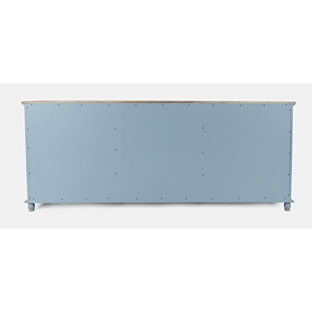 Aurora Hills Country Wire-Brushed 6 Door Accent Chest