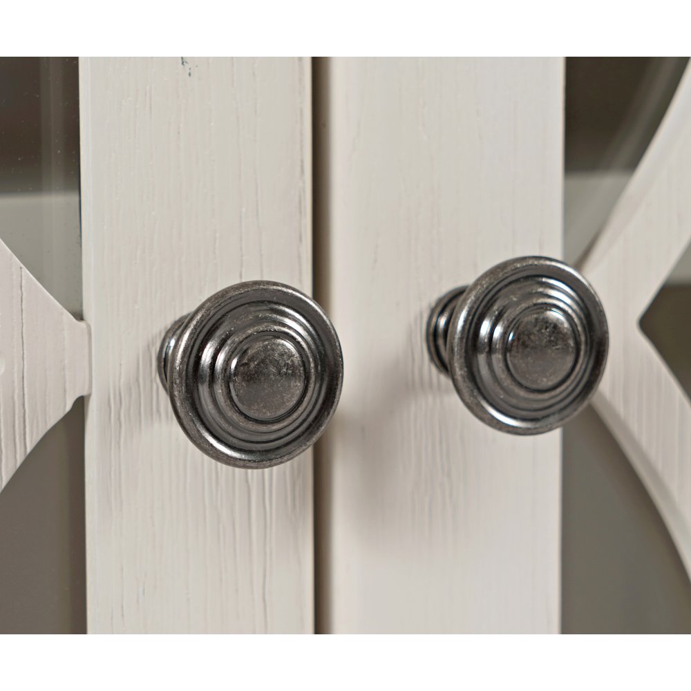 Aurora Hills Country Wire-Brushed 6 Door Accent Chest