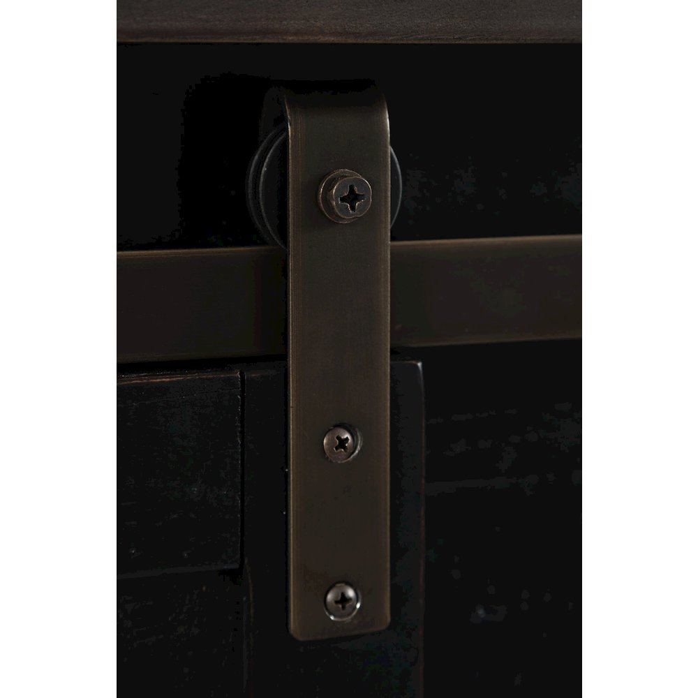 Madison County Rustic Reclaimed Pine Farmhouse King Barn Door Headboard