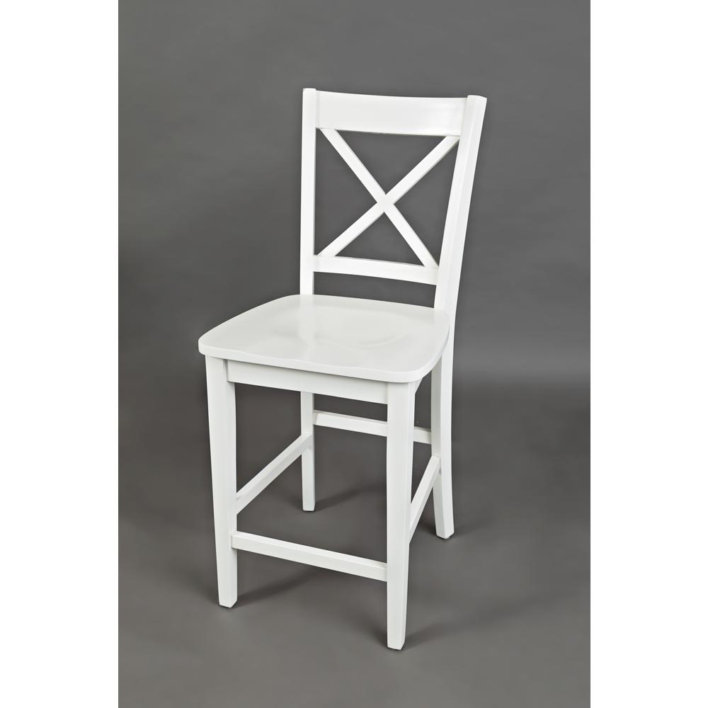X-Back Stool - Paperwhite, Set of 2