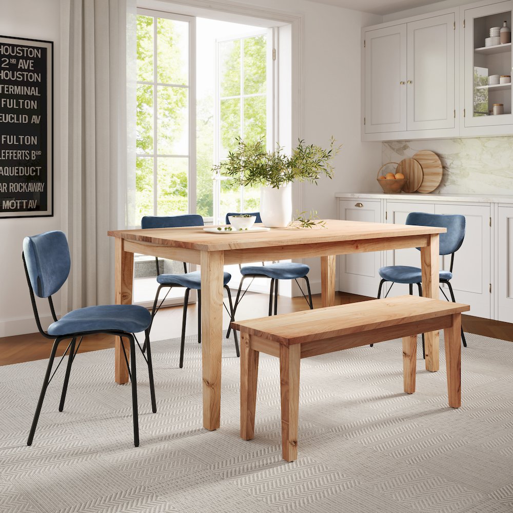 Colby 42" Traditional Classic Solid Hardwood Bench