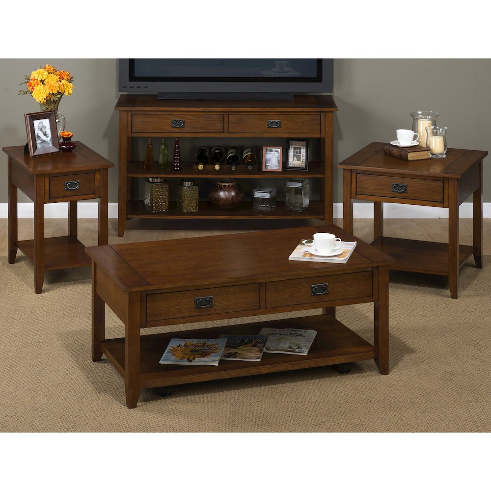 Mission Oak End Table