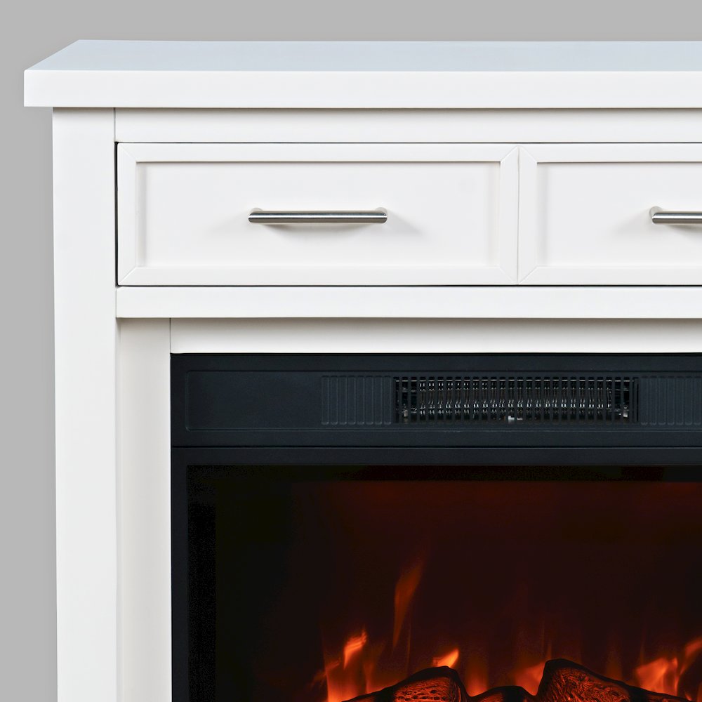 Urban Icon Contemporary 32" Electric Fireplace Console TV Stand