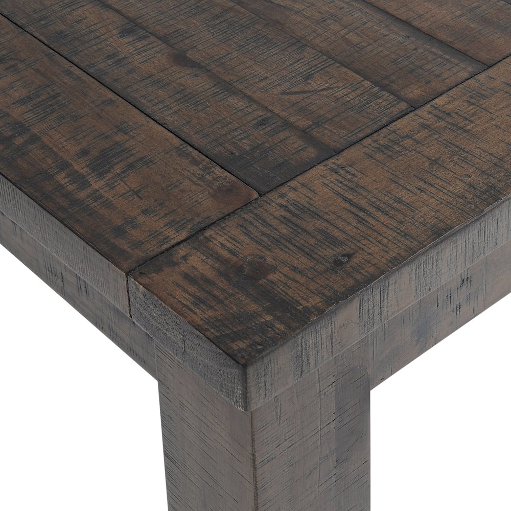 Willow Creek Distressed 78" Extension Solid Wood Counter Height Table