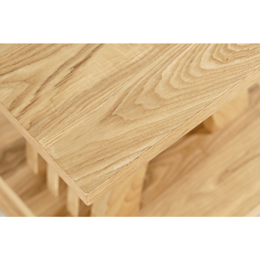 Anthology Contemporary Curved Base Square End Table