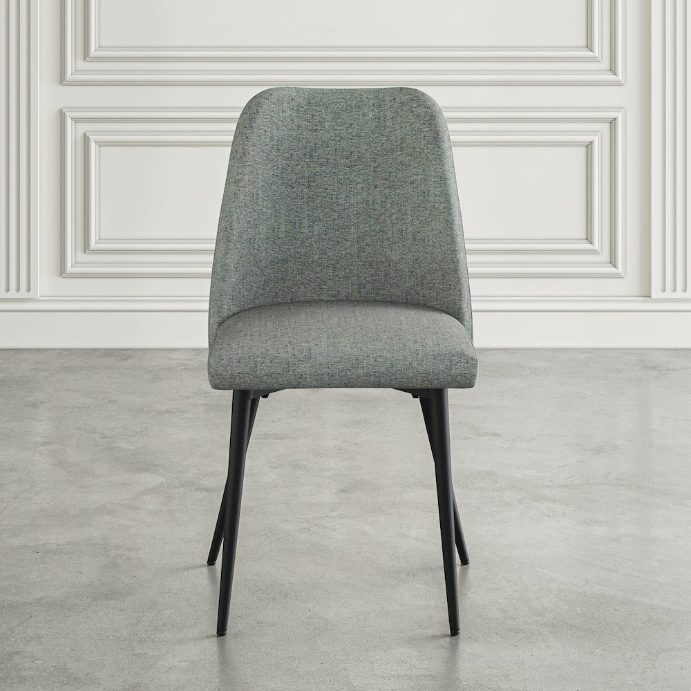 Macey Contemporary Modern Upholstered Dining Chair (Set of 2)