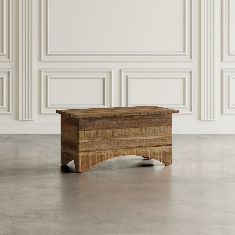 Reclamation 36" Rustic Reclaimed Solid Wood Storage Chest Cabinet