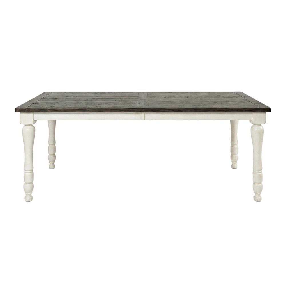 Rectangle Extendable Dining Table, Farmhouse Kitchen Table for Dining Room