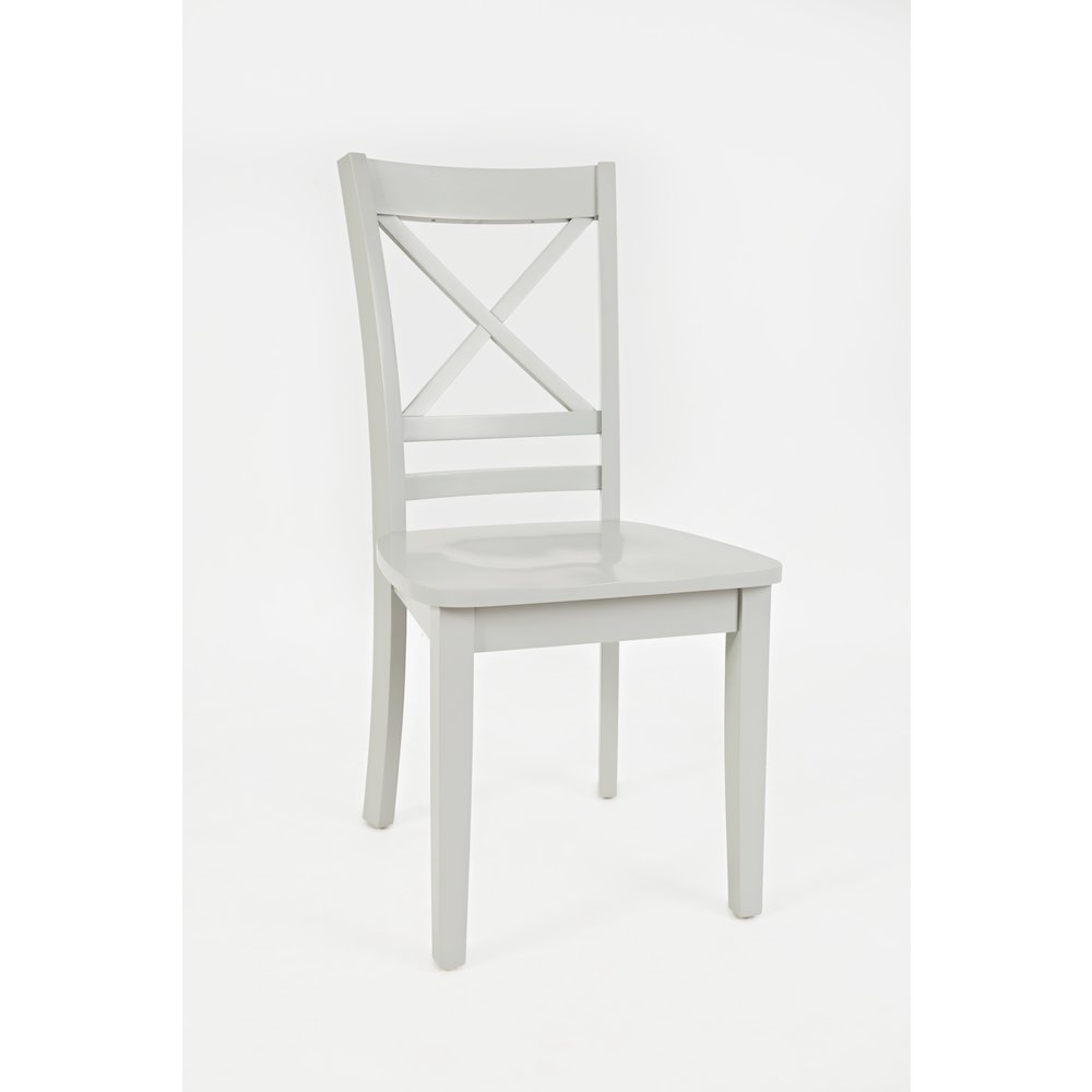 Simplicity Solid Wood Classic Cross-Back Dining Chair (Set of 2)