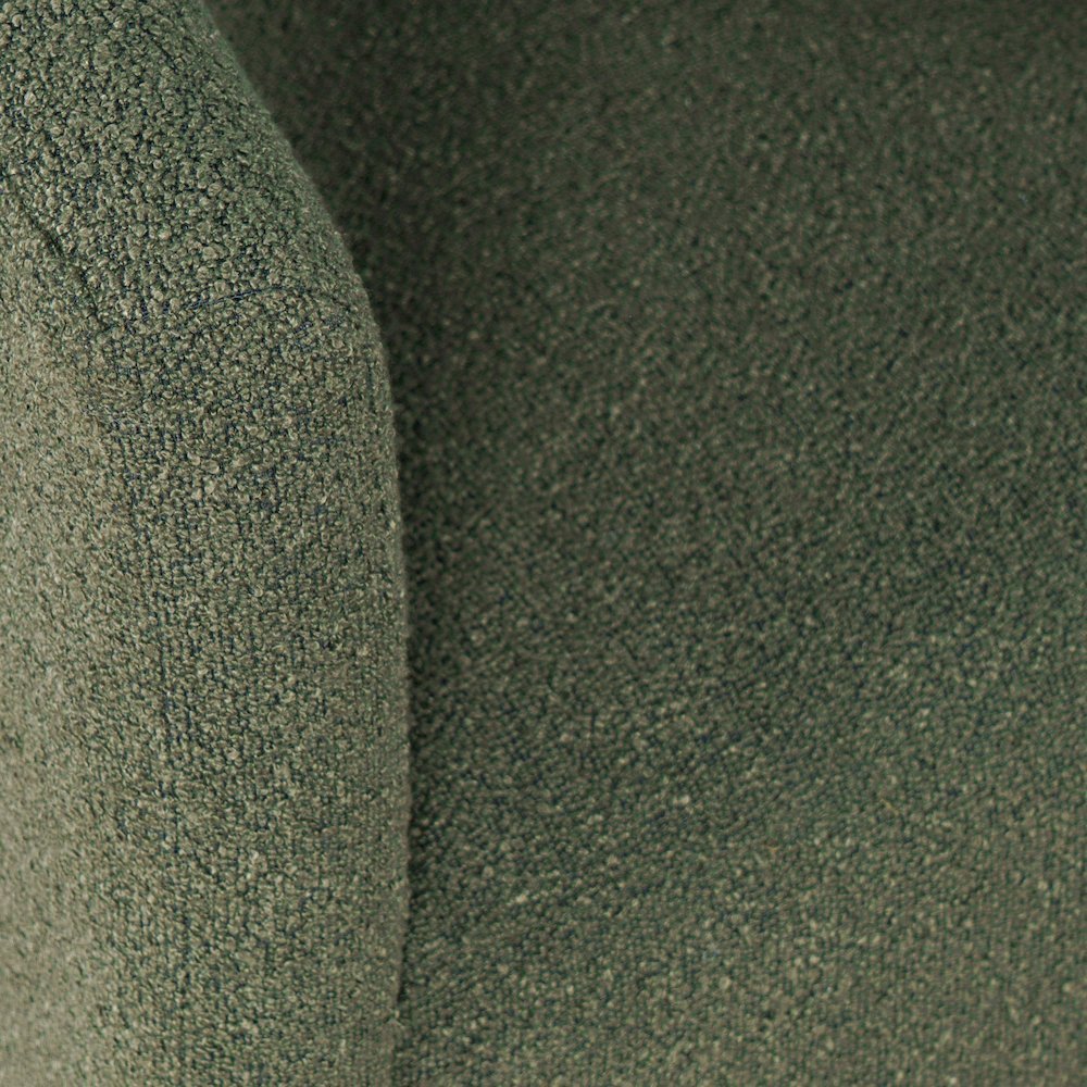 Green Upholstered Dining Chair for Dining Room and Kitchen Table Seating